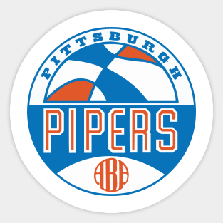 DEFUNCT - PITTSBURGH PIPERS Sticker